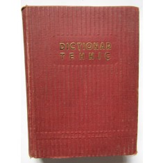 Bunescu Paul - Dictionar tehnic (1953)