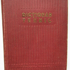 Bunescu Paul - Dictionar tehnic (1953)