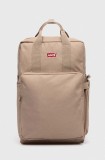 Levi&#039;s rucsac culoarea bej, mare, neted