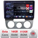 Navigatie VW Golf 5 2004-2010 clima manuala Android radio gps internet 8 core QLED 2K 16+512 360 Edotec CarStore Technology