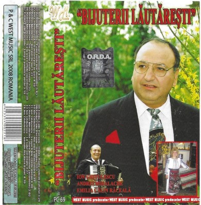 Casetă audio Bijuterii Lăutărești, originală foto