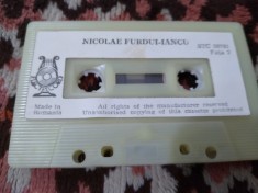 CASETA AUDIO NICOLAE FURDUI-IANCU RARA!!!!ORIGINALA FARA CARCASA