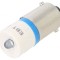 Lampă de control LED albastră 28V