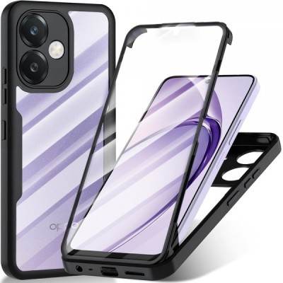 Husa pentru Oppo A3 4G / A3, Techsuit, ColorVerse 360, Neagra foto