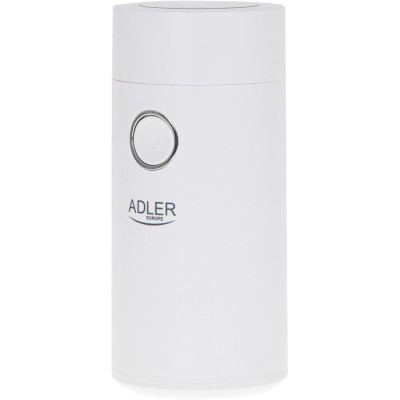 Rasnita de cafea Adler AD 4446ws, 75 g, 150 W, Alb/Argintiu foto