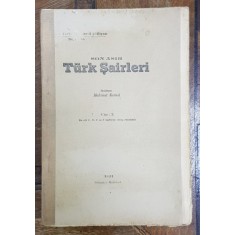 Poeti turci, Caiet 2, Mahmut Kemal, Istanbul 1931