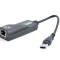 Adaptor USB 3.0 LAN Gigabit RJ-45 negru