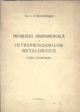 Problema dimensionala a intreprinderilor metalurgice (1948) - V. V. Protopopescu
