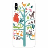 Husa silicon pentru Apple Iphone X, Tree