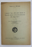 I SINONIMI &#039; DACI &#039; DELE PIANTE DESCRITTE DA DISCORIDE POSSONO SERVIRE ALLA RICOSTRUZIONE DELLA LINGUA DACA ? di VALERIU L. BOLOGA , 1930