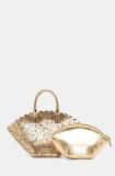 Aldo geantă ELEGENTA culoarea auriu, 14009908