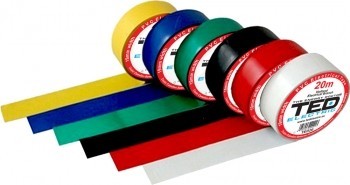 Banda izol TED 20m 19x0.12mm neagra foto