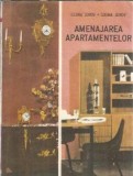 Amenajarea apartamentelor carte editura Tehnica 1984 coperta cartonata beletristica autori clasici idei de cadou
