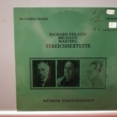 R.Strauss – Strings Sextett /Martinu (1972/Da Camera Magna/RFG) - VINIL/NM+