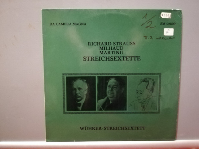 R.Strauss &ndash; Strings Sextett /Martinu (1972/Da Camera Magna/RFG) - VINIL/NM+