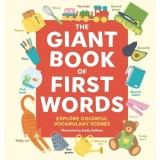 Carte Gigant "Giant Book Of First Words" pentru Copii - Invata Primele Cuvinte