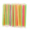 Paie groase colorate, ambalate individual, drepte, set 1000 buc, 240x7mm, reutilizabile