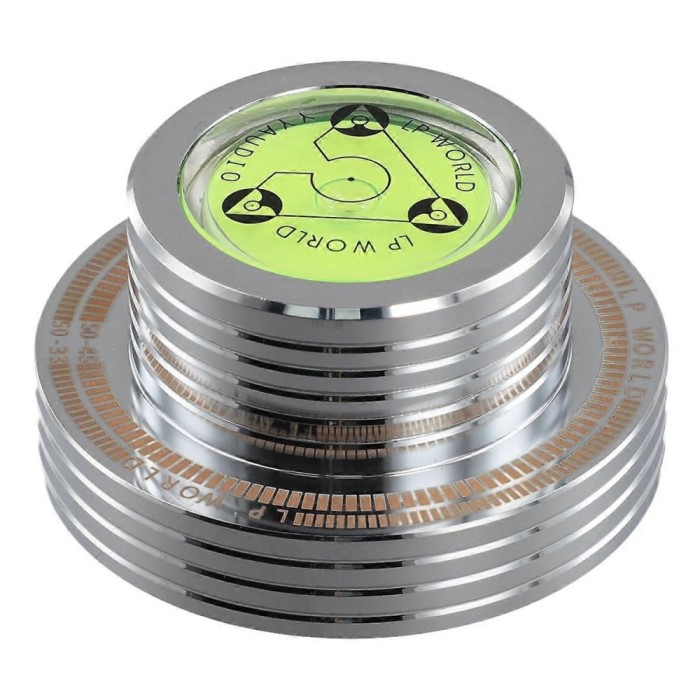 Pick-up puck stabilizator disc ,argintiu,315 gr, nou