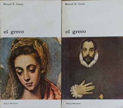 EL GRECO VOL.1-2-MANUEL B. COSSIO foto