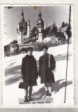 Bnk foto - Sinaia - Castelul Peles - 1967, Alb-Negru, Romania de la 1950, Cladiri