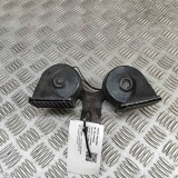 Claxon Auto Jaguar I-PACE X590 2018 OEM J9D3-13A803-AB Negru Rosu Set 12V