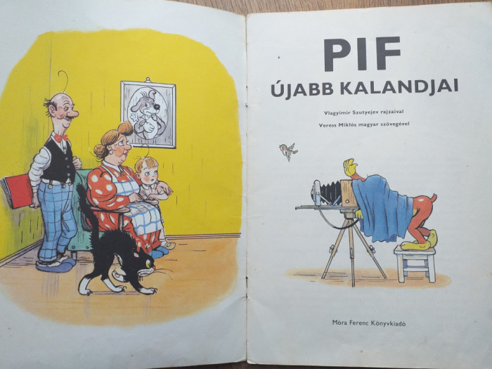 Vladimir Sutyejev - Pif ujabb kalandjai (lb. maghiara)