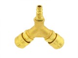 Racord pneumatic cu 3 căi 1/2&quot; 16bar 95mm, Geko G02995