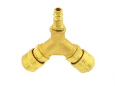Racord pneumatic cu 3 căi 1/2&quot; 16bar 95mm, Geko G02995