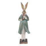 Cumpara ieftin Figurina Iepuras Paste polirasina multicolora 14x11x48 cm
