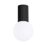 Plafoniera Halo Neagra Ip44