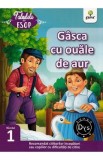 Gasca cu ouale de aur. Fabulele lui Esop: Nivelul 1, Autor Anonim