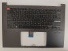 Carcasa superioara cu tastatura palmrest Laptop, Asus, VivoBook Pro 14X X7400P, X7400PA, X7400PC, 90NB0U43-R30US0, 39XJDTAJN70, X7400PC-9G, iluminata,