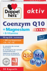 Coenzima Q10 Extra + Magneziu + B1 + B5 + B6, 30 capsule, Doppelherz