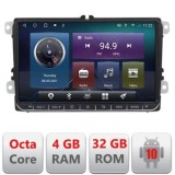 Navigatie VW Skoda Seat QLED,Octacore,4 Gb RAM,32 Gb Hdd,360,4G,DSP,GPS,Bluetooth EDT-E505V2 v2 CarStore Technology