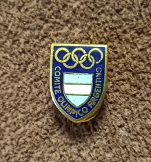 Insigna Olimpiada - COMITETUL OLIMPIC din ARGENTINA foto