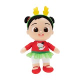 Jucarie de plus, CoComelon, Little Plush Holiday, CeCe, 20 cm, CMW0323