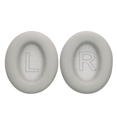 Set 2 Perne de urechi Kwmobile pentru JBL Soundcore Life Q20, Gri, Piele ecologica, KWM0000176Q003C foto