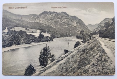 Baile Calimanesti - Monastirea (Manastirea) Cozia - printata, necirculata foto