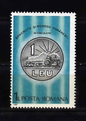 A11 TX10 6 - 1987 - Bancnote si monede romane aflate in circulatie foto