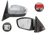 Oglinda exterioara Ford S-Max (Wa6), 05.2006-06.2010, Ford S-Max (Wa6), 06.2010-2012 , partea Dreapta, culoare sticla crom, sticla convexa, cu carcas