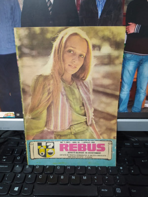 Rebus, revistă bilunară de divertisment, 1 apr. 1985, nr. 7, 667, anul 28, 003 foto