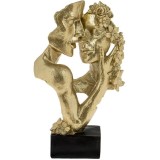 Figurina decorativa model cuplu, Neirini, Auriu, 19 x 9 x 30 cm