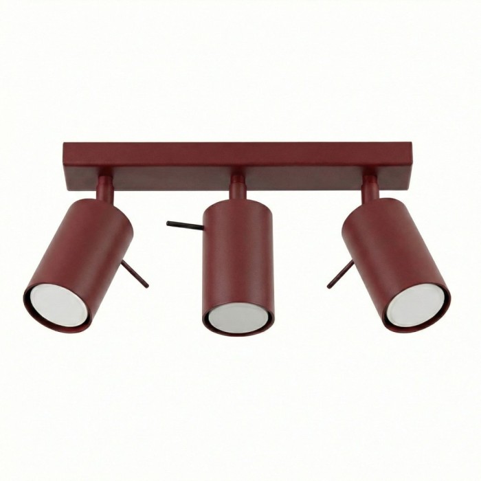 Plafonieră Ring 3 Burgundy