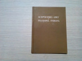SEPTICISMUL GREC SI FILOZOFIA INDIANA - Aram M. Frenkian - 1957, 75 p., Alta editura