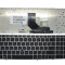 Tastatura laptop noua HP ProBook 6560B EliteBook 8570P 8560P Silver Frame Black US