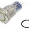 Intrerupator anti-vandalism, ON-(ON), &Oslash;16.2mm, BULGIN, MP0045/1D2AM220S