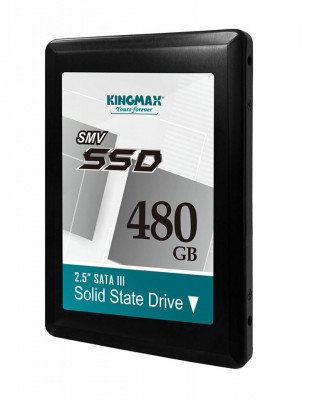 SSD KINGMAX, SMV32, 480 GB, 2.5 inch, S-ATA 3, 3D TLC Nand, R/W: 500/480 MB/s, foto