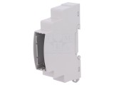 Carcasă pentru şină DIN 90mm x 18mm x 62mm gri Nr.mod: 1