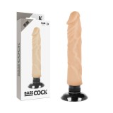 Vibrator Realistic Twix &raquo;BaseCock&laquo; 20 cm - Natural