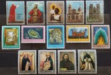 BC90, Vatican, lot 3 serii arta religioasa, picturi, 1970, 1974